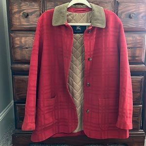 Burberry Red Coat | Size L